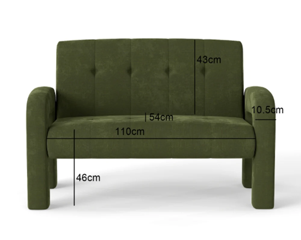 Hunter Green 3 Piece Sofa Set - Image 14
