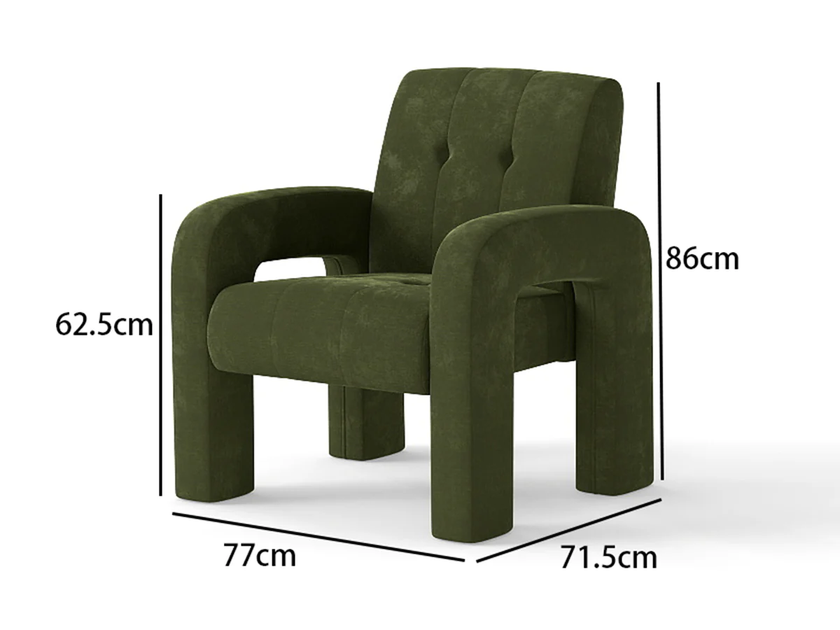 Hunter Green 3 Piece Sofa Set - Image 15