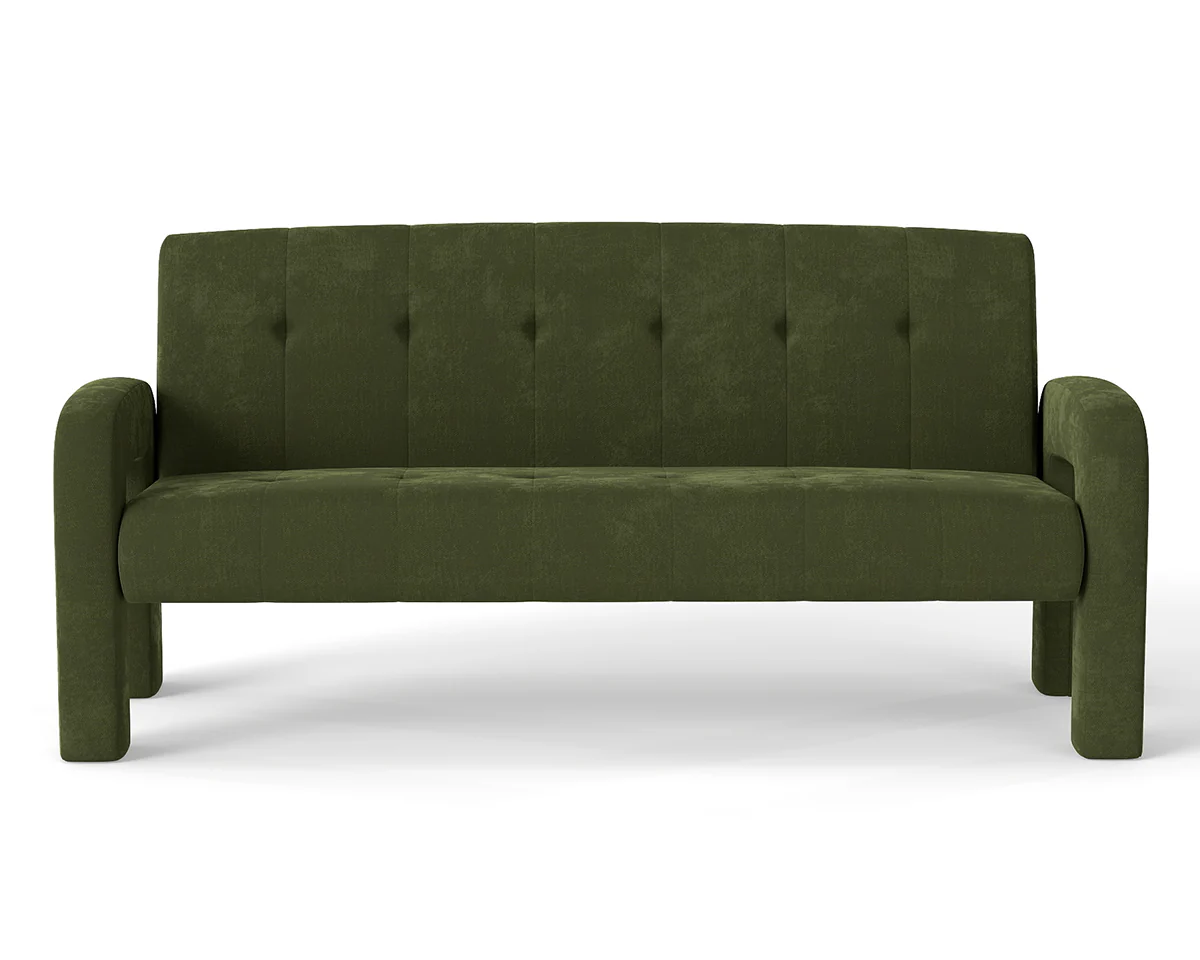 Hunter Green 3 Piece Sofa Set - Image 5