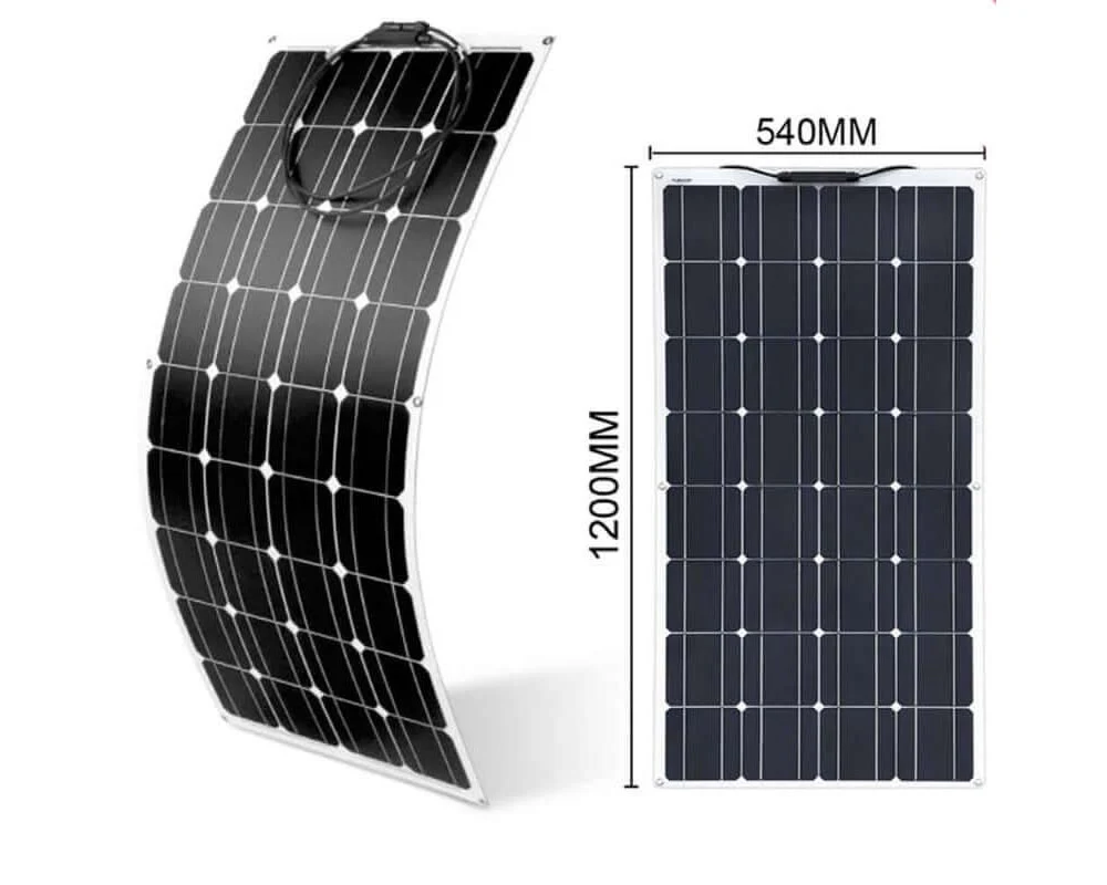 Solar Panel Flexible 100W Monocrystalline Flexible - Image 2