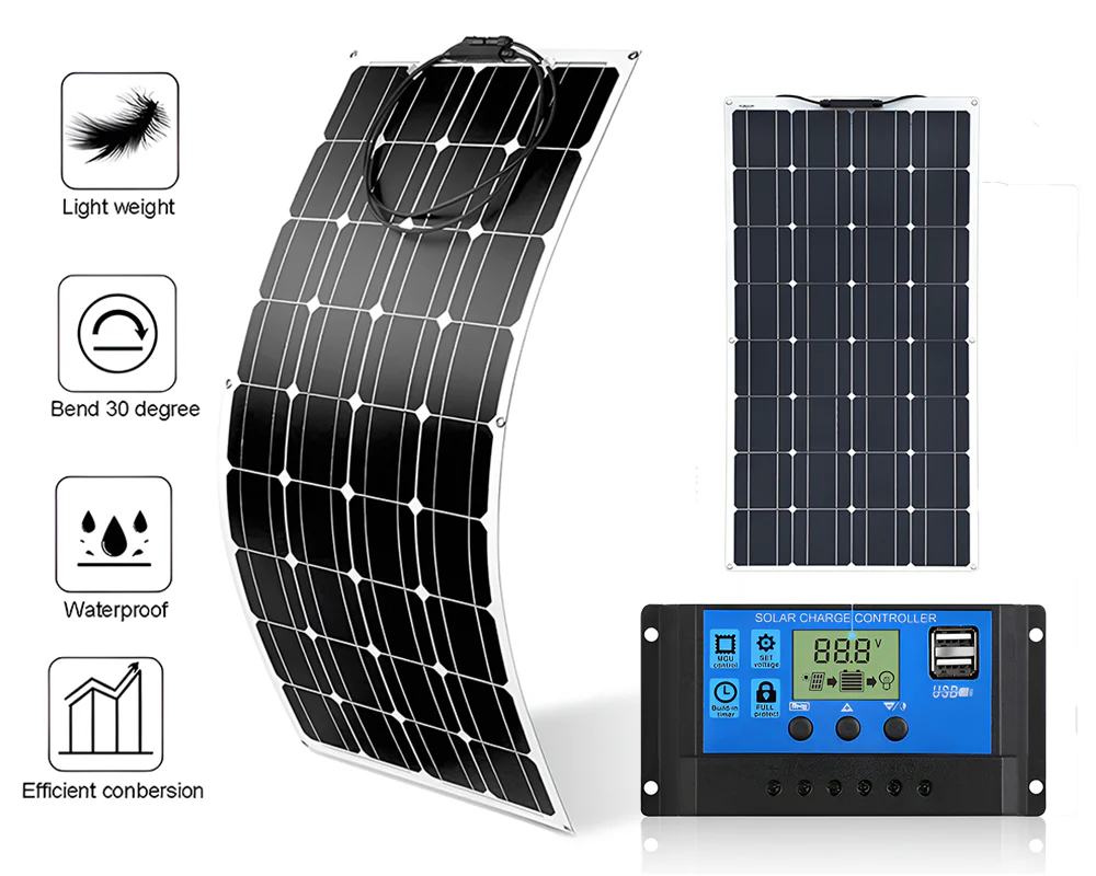 150W 18V Solar Panel Flexible Monocrystalline - Image 11