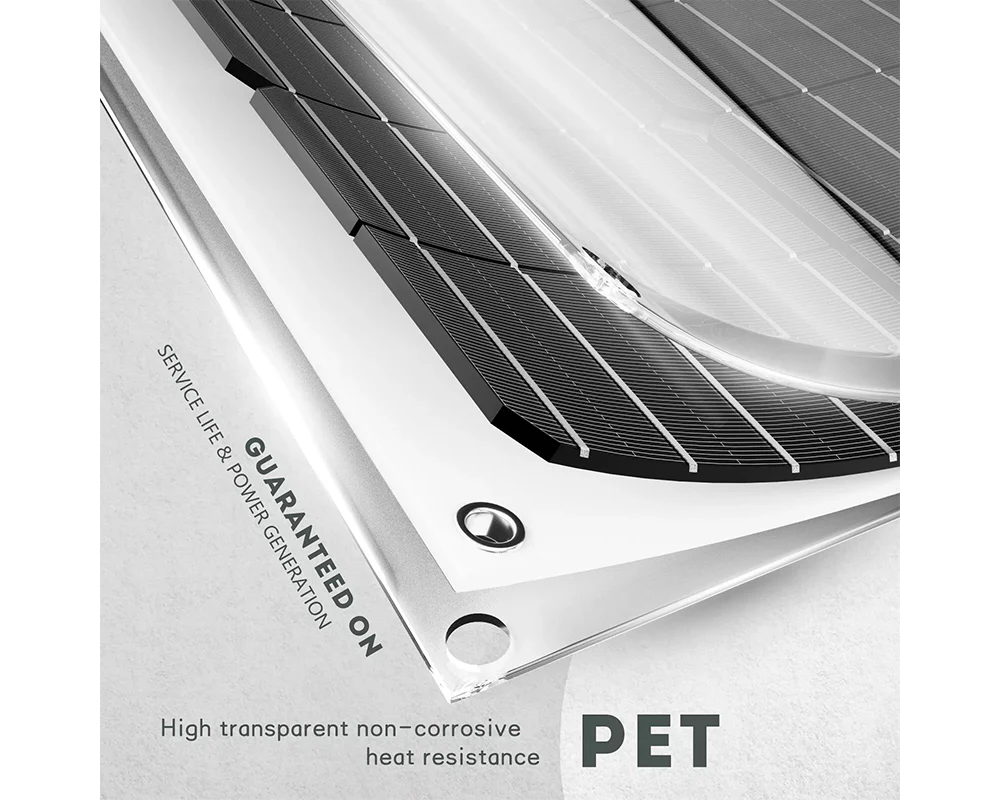 150W 18V Solar Panel Flexible Monocrystalline - Image 6
