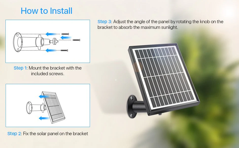 Solar Panel Charger For Arlo Essential Spotlight Cameras - Image 7