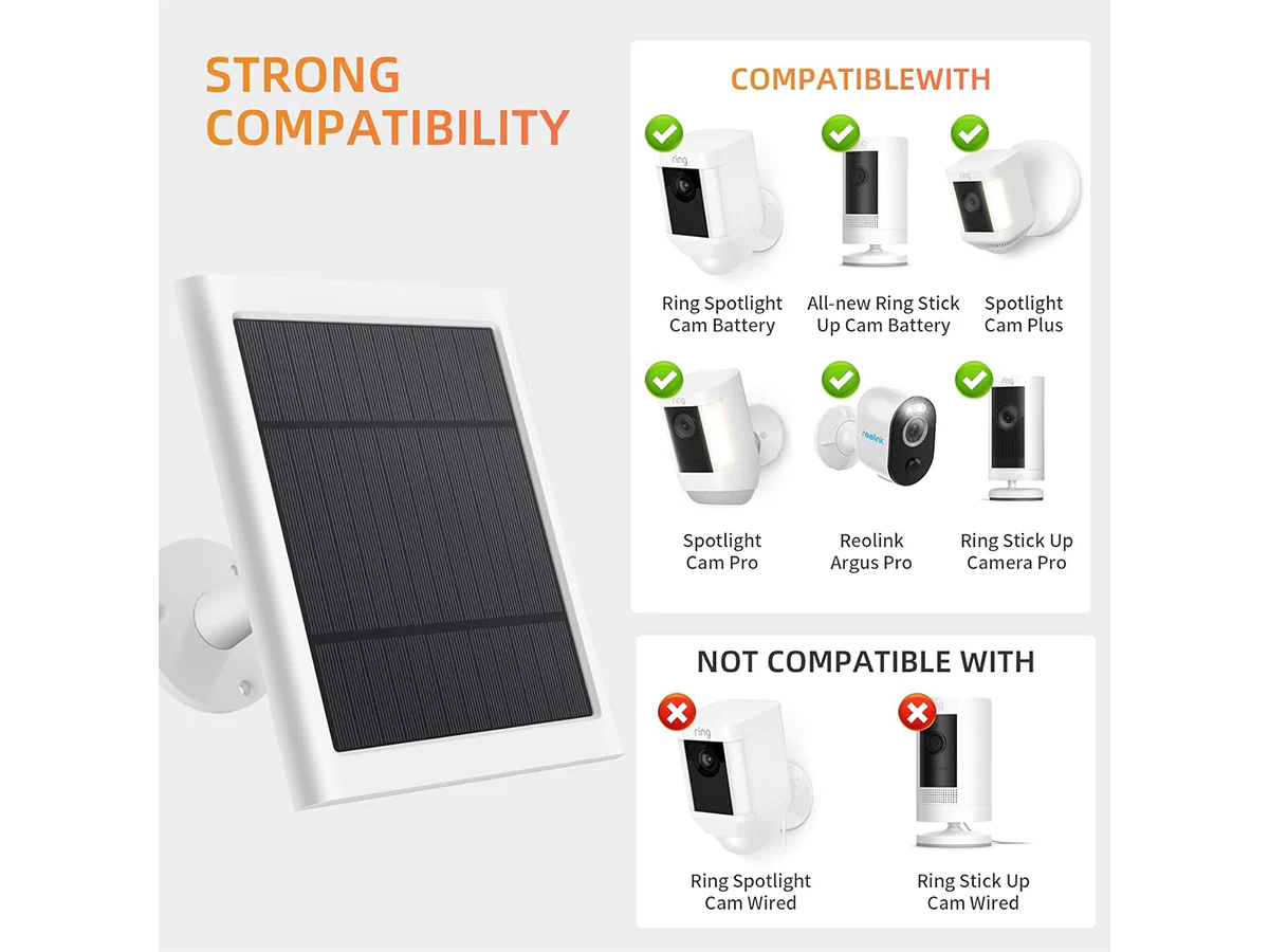 Solar Panel for Ring Camera - Image 2