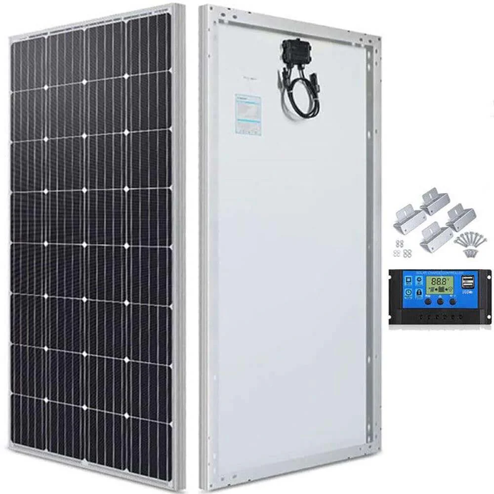 Solar Panel 150W Poly-crystalline with controller and mount