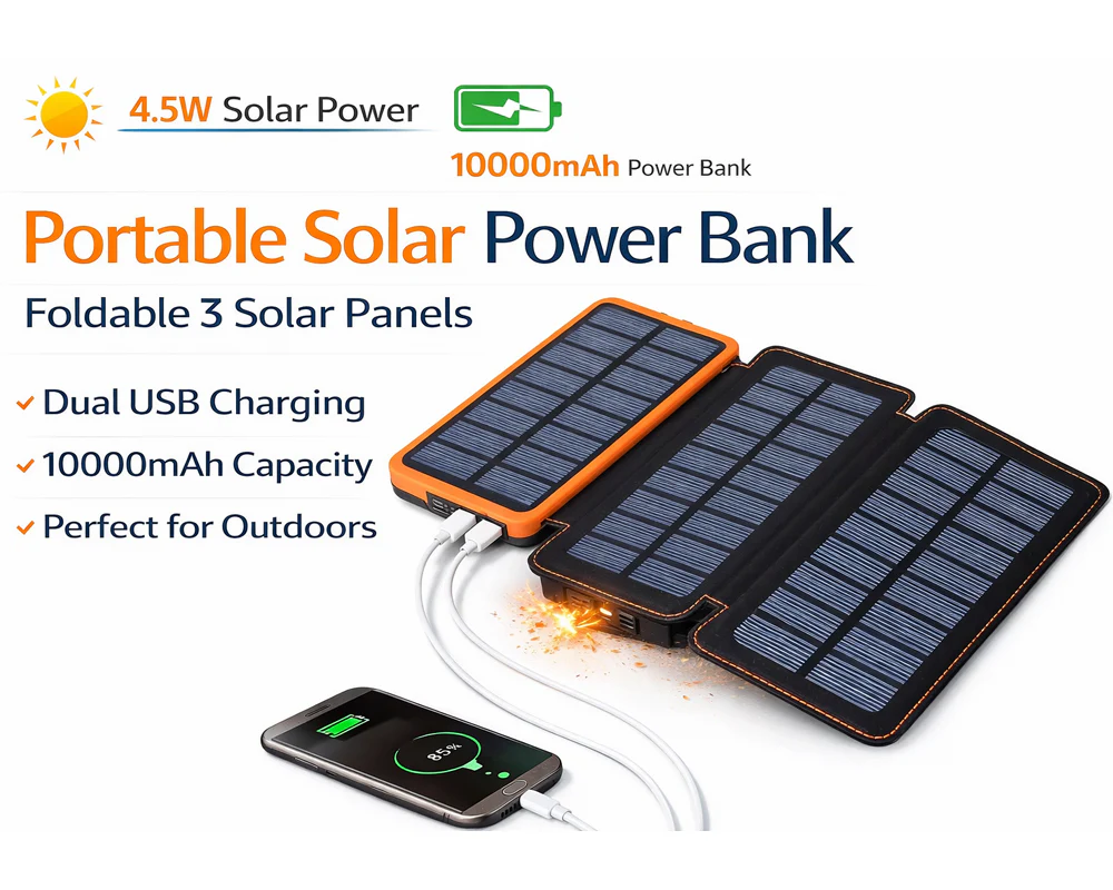 Solar Power Bank 10000mAh - Image 7