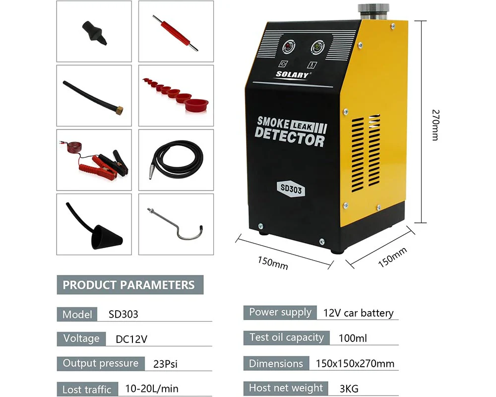 Car Smoke Leak Detector Tester - Image 4