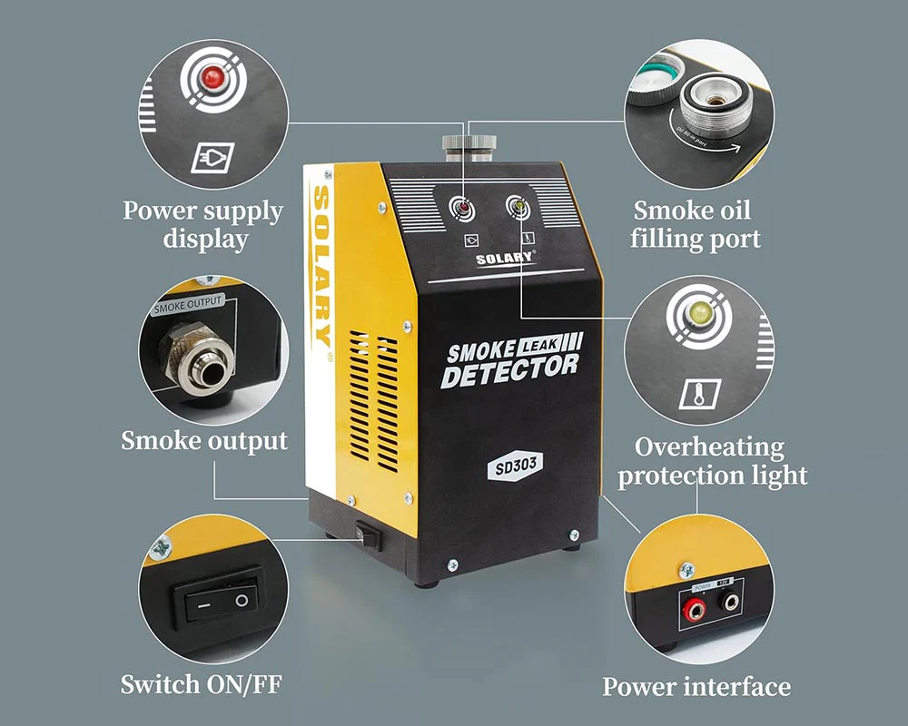 Car Smoke Leak Detector Tester - Image 5