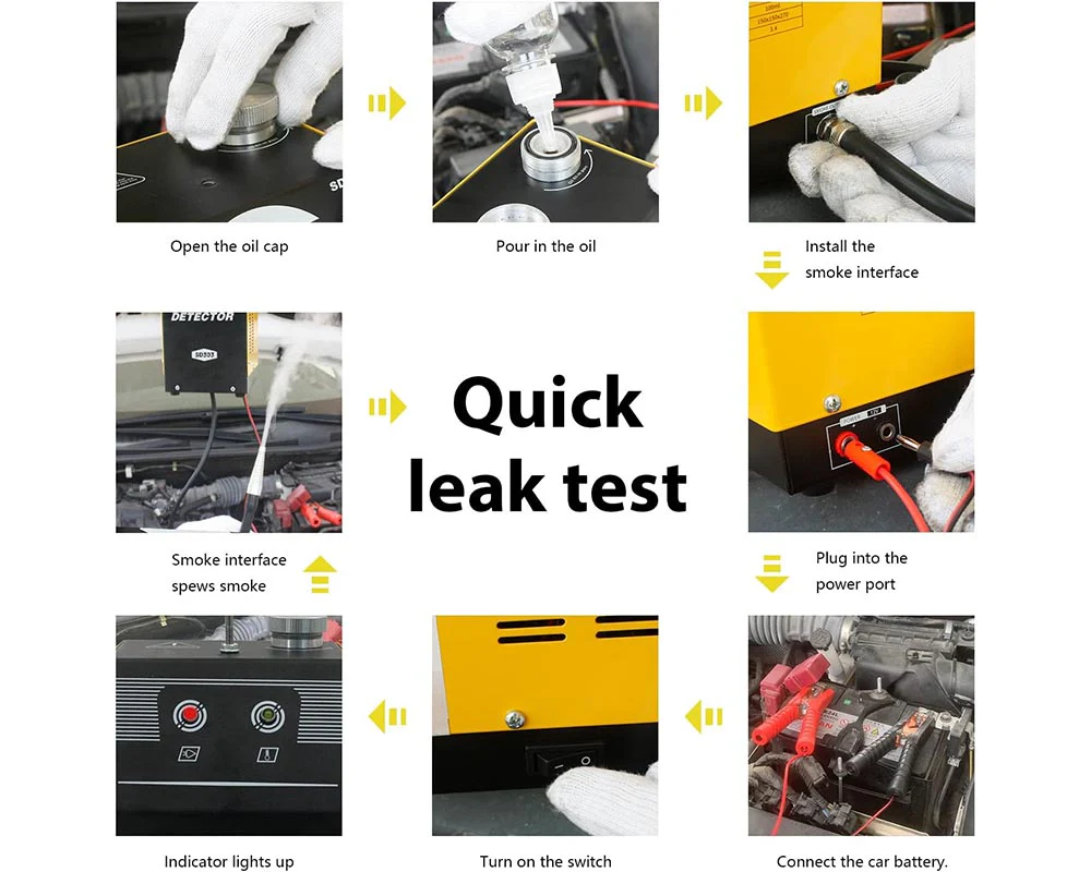 Car Smoke Leak Detector Tester - Image 7