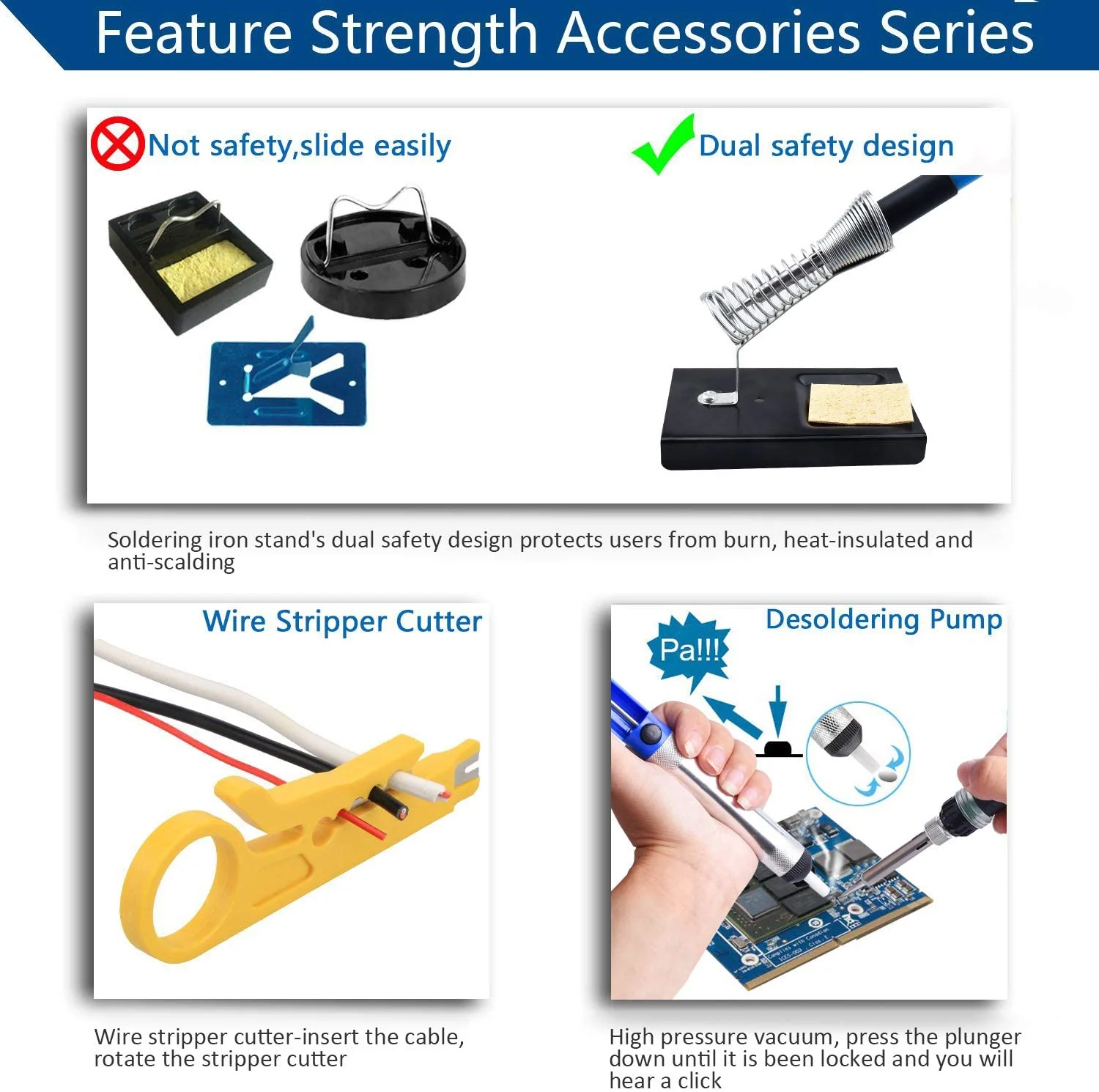 Soldering Iron Kit 60W - Image 7