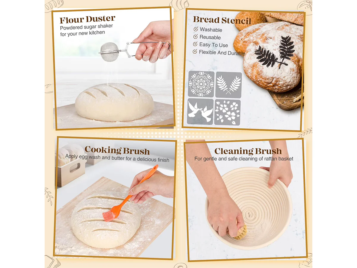 Bread Proofing Basket Set - Image 8