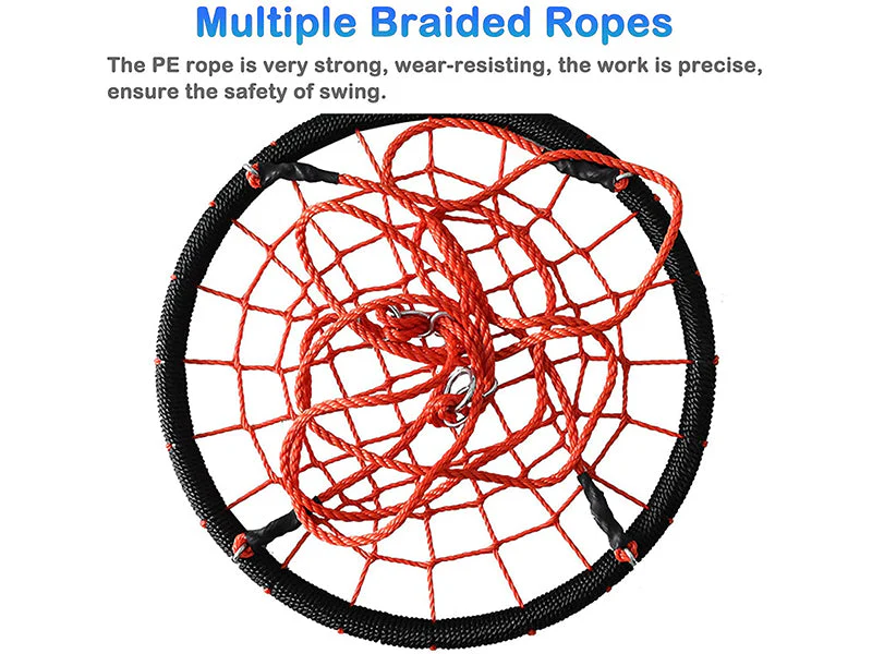 Hammock Swing Seat 60cm Spider Web Round - Image 4