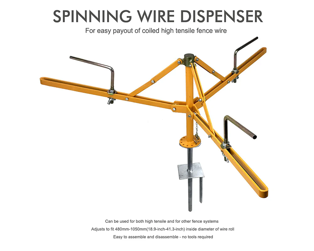 Spinning Jenny Wire Dispenser / Folding Spinning Jenny - Image 7