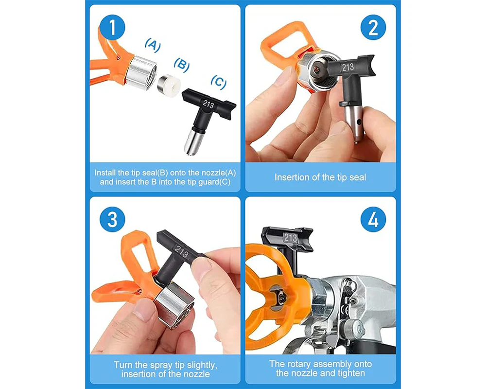 Airless Paint Sprayer Tips - Image 2