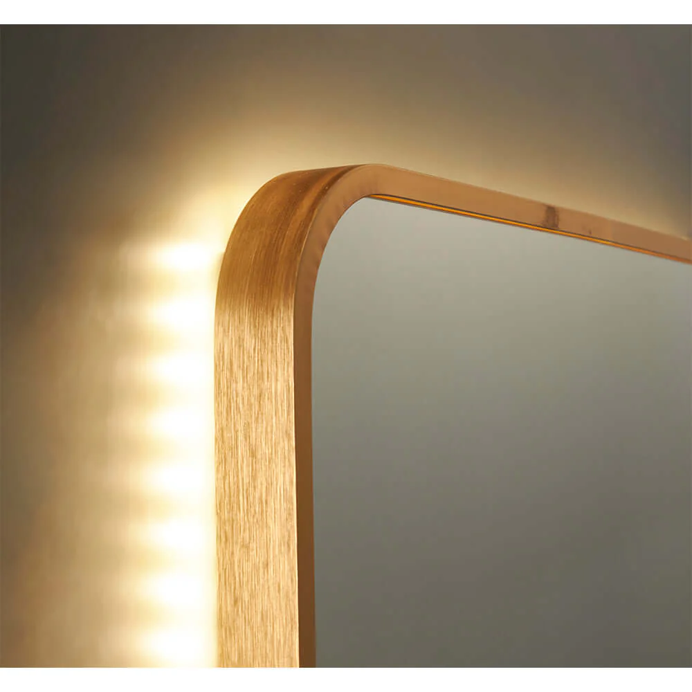 Rectangle Bathroom Wall Mirror with Bluetooth - Image 3