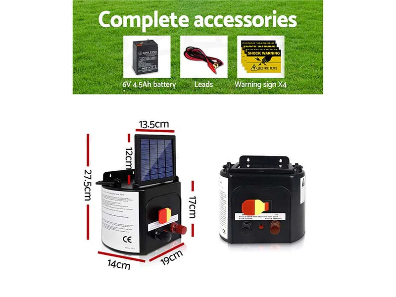 Solar Electric Fence Energizer 5kM - Image 8