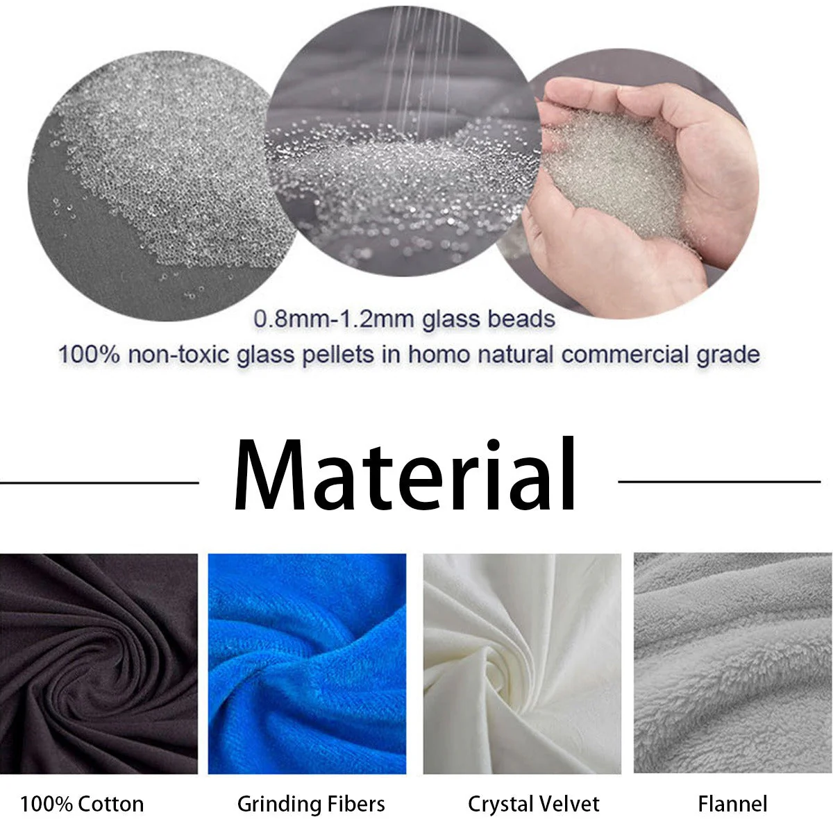 Weighted Blanket 7.5KG Queen Deep Sleep Relax - Image 9