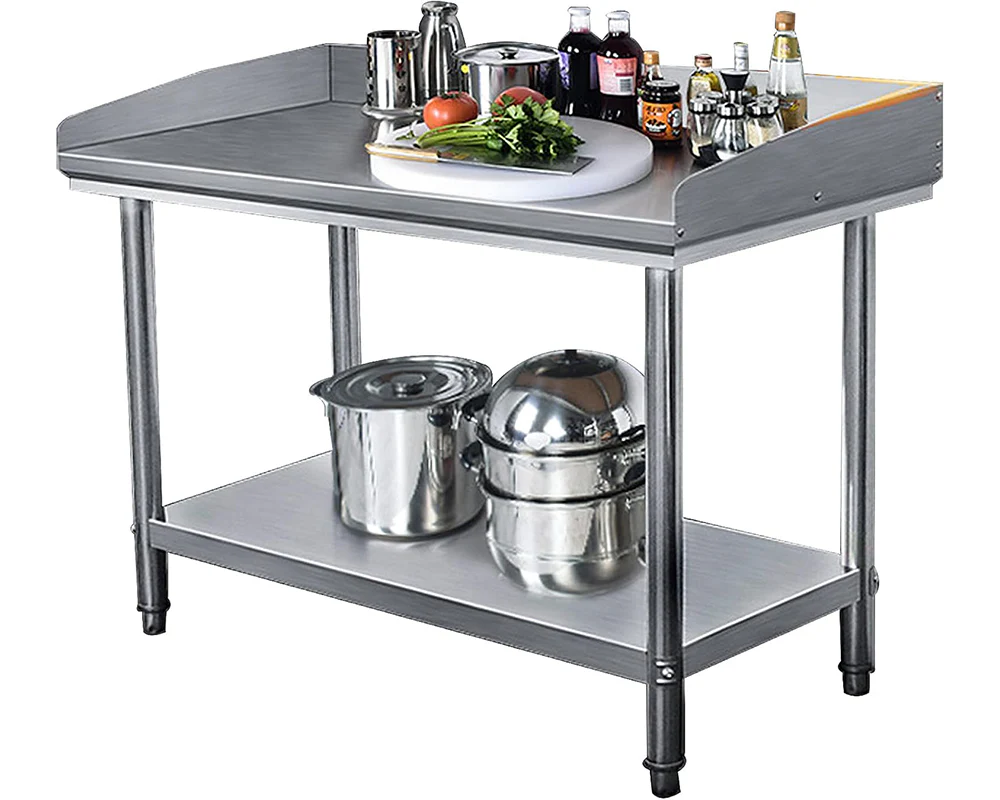 Steel Bench Stainless Steel Kitchen Work Table - Image 2