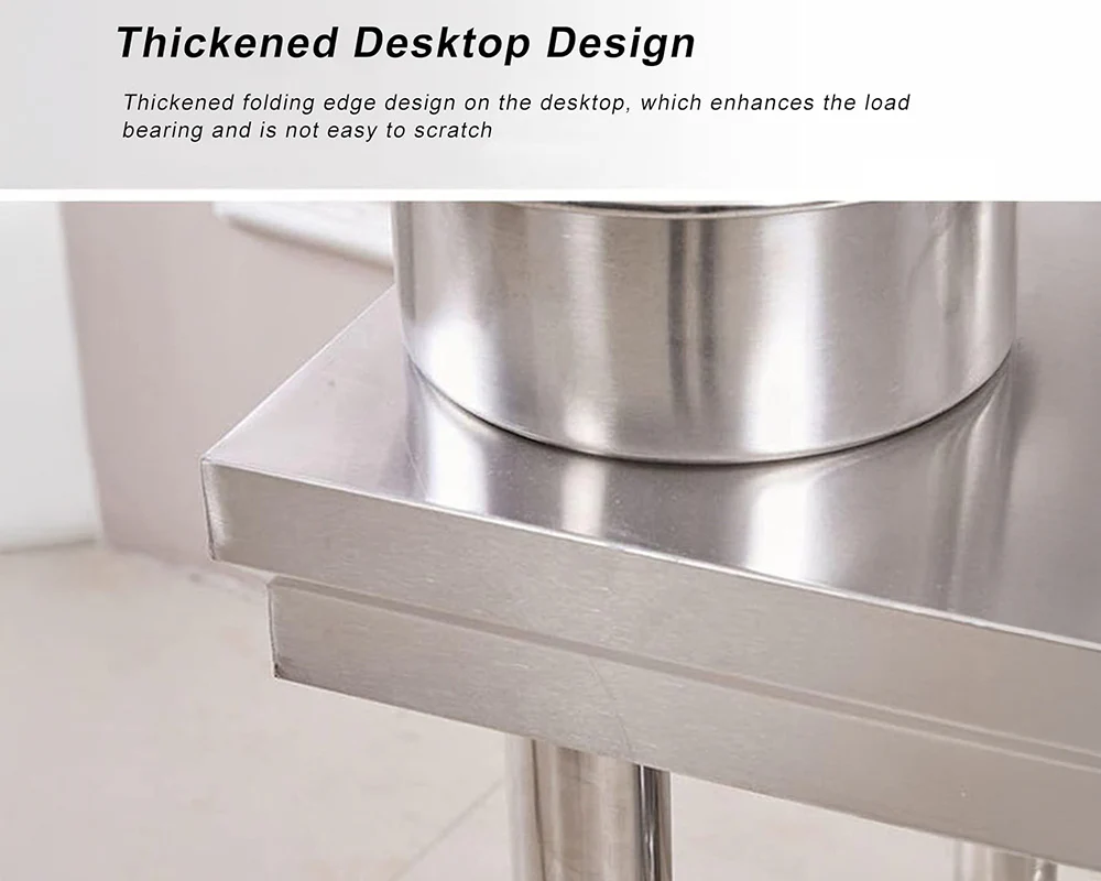 Steel Bench Stainless Steel Kitchen Work Table - Image 9