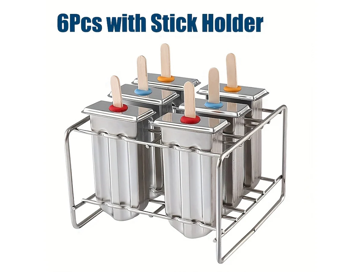 Stainless Steel Popsicle Mold Set - Image 3