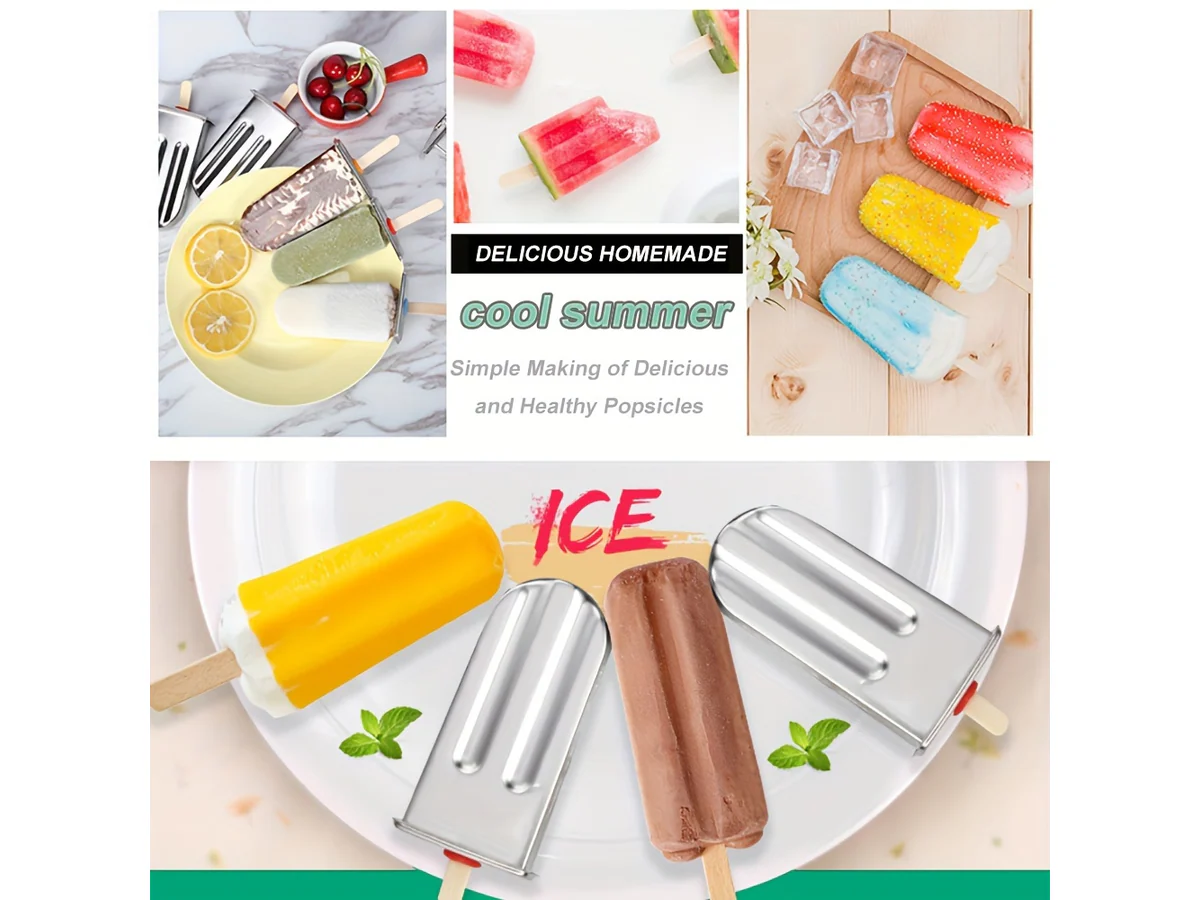 Stainless Steel Popsicle Mold Set - Image 7