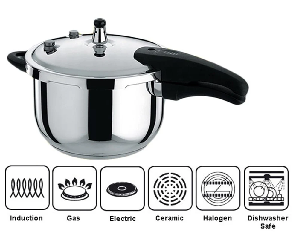 Pressure Cooker 10L Stainless Steel - Image 9