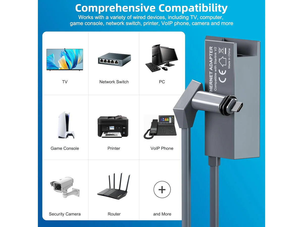 Starlink Gen 2 Ethernet Adapter - Image 8