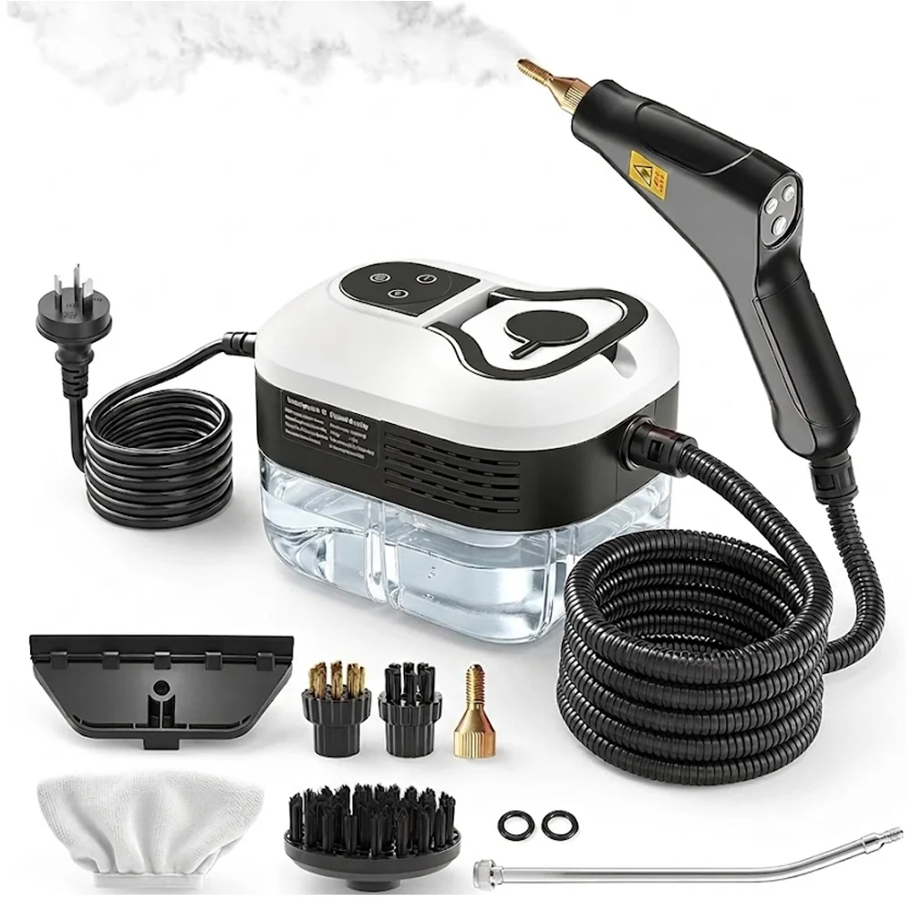 Handheld 2500W Steam Cleaner High Temperature Pressurized