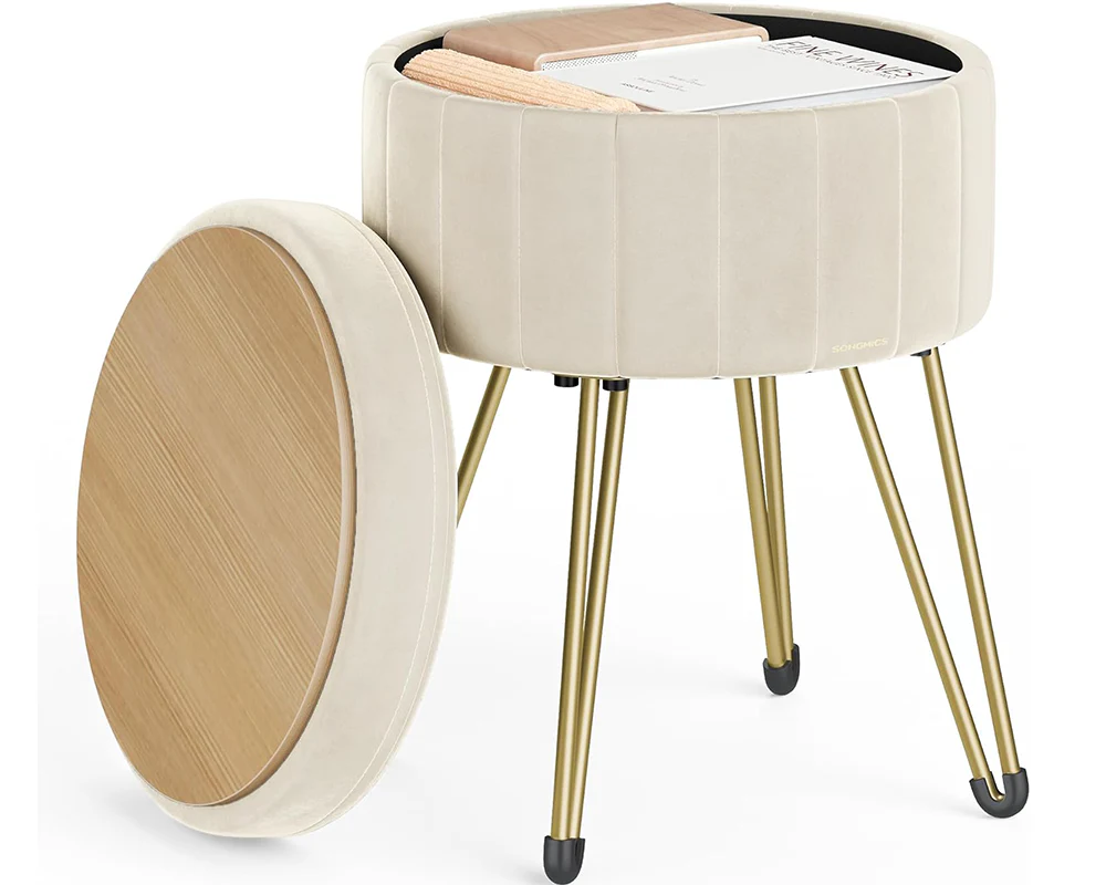 Ottoman Storage Foot Stool - Image 8