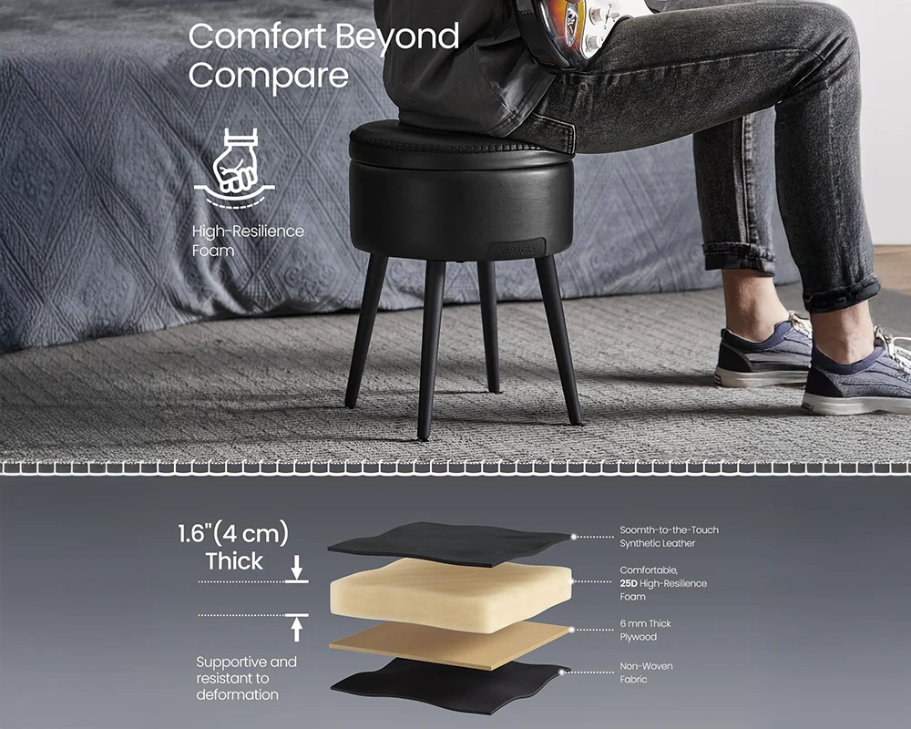 Ottoman Storage Foot Stool - Image 7