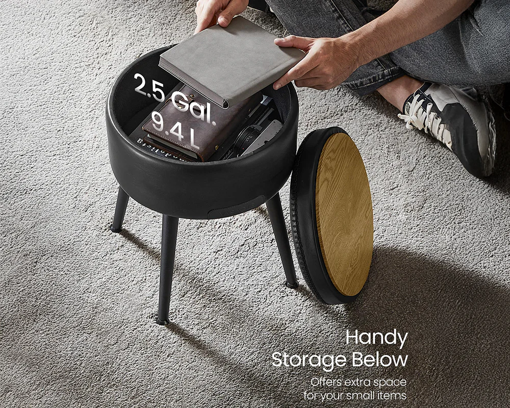 Ottoman Storage Foot Stool - Image 9