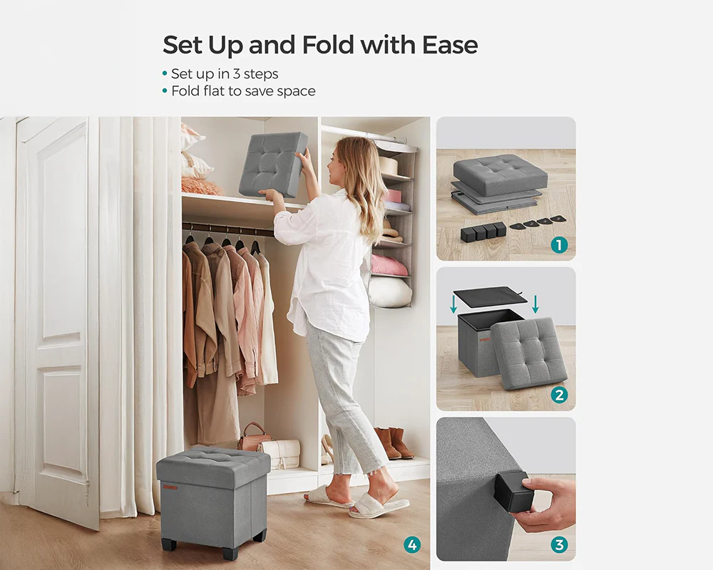Storage Ottoman Bench - Image 7