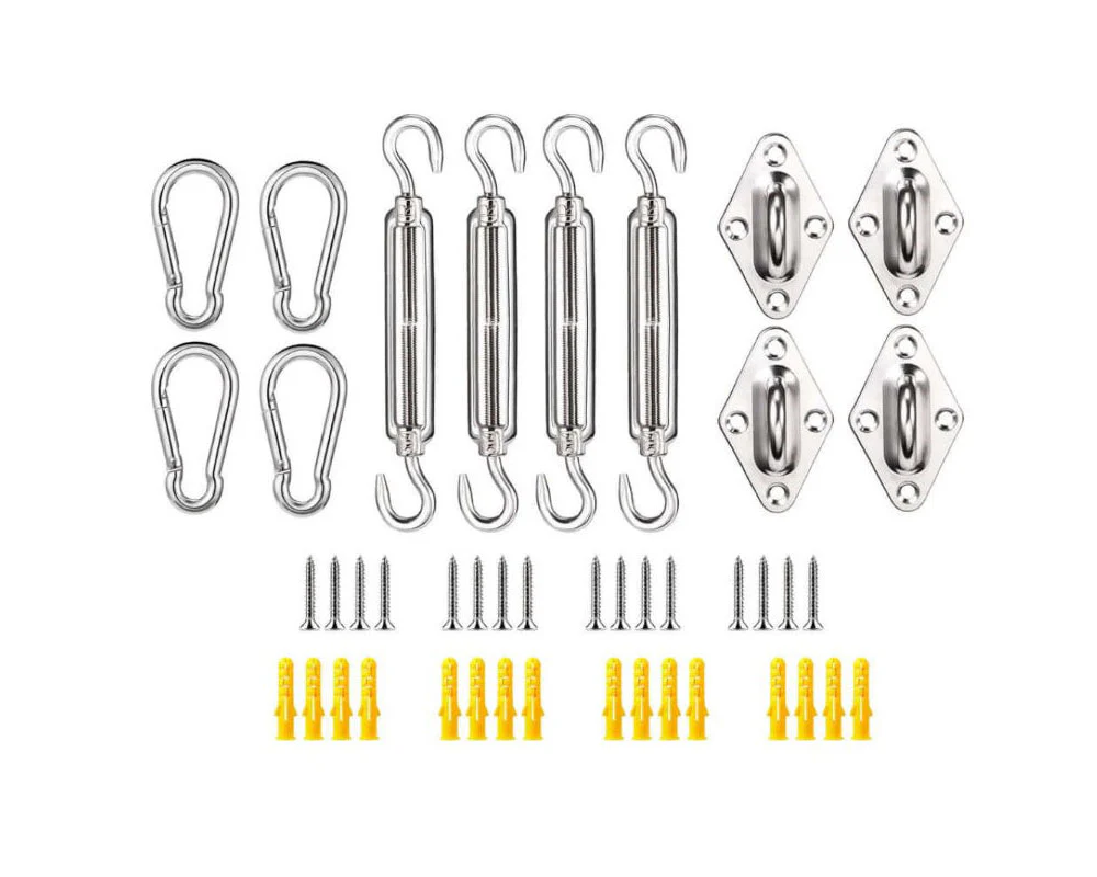 Sun Shade Sail Hardware 24 Pcs - Image 2
