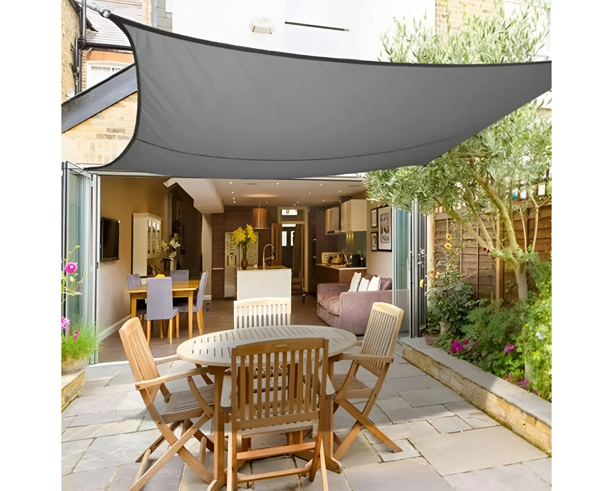 Shade Sail 4X4M Grey - Image 8