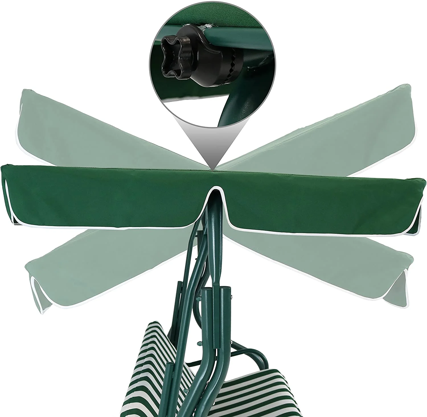 Swing Chair Hammock Outdoor Furniture Garden - Image 7