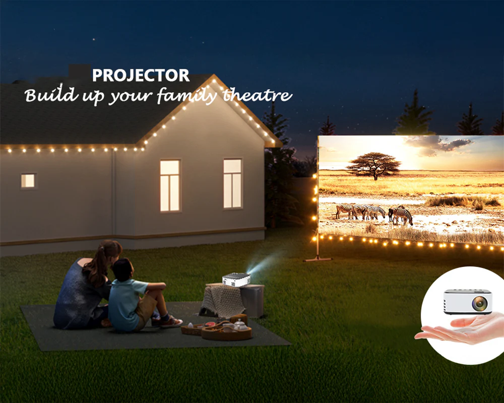 Portable HD 1080P Projector with WiFi - Image 5