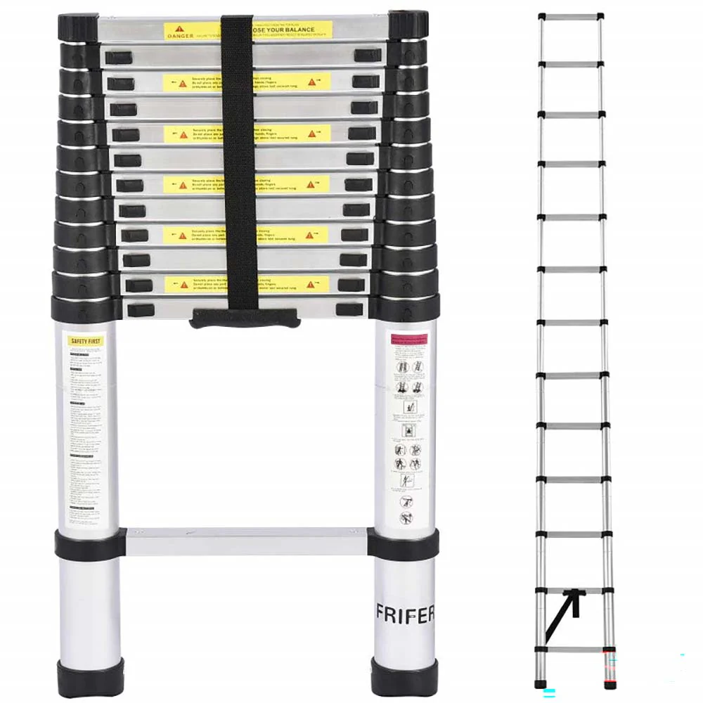 Telescopic Ladder 2.6m – Lightweight Aluminium Extendable Ladder