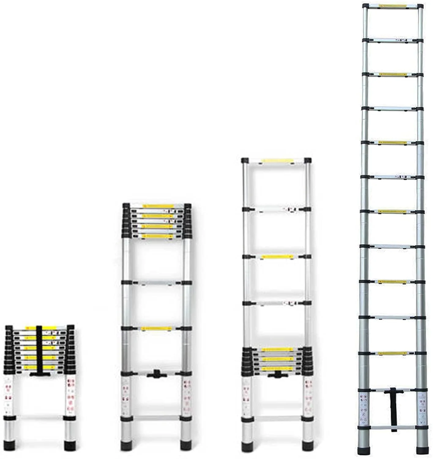 Telescopic Ladder Aluminum 3.8Meter Multi-Purpose - Image 2