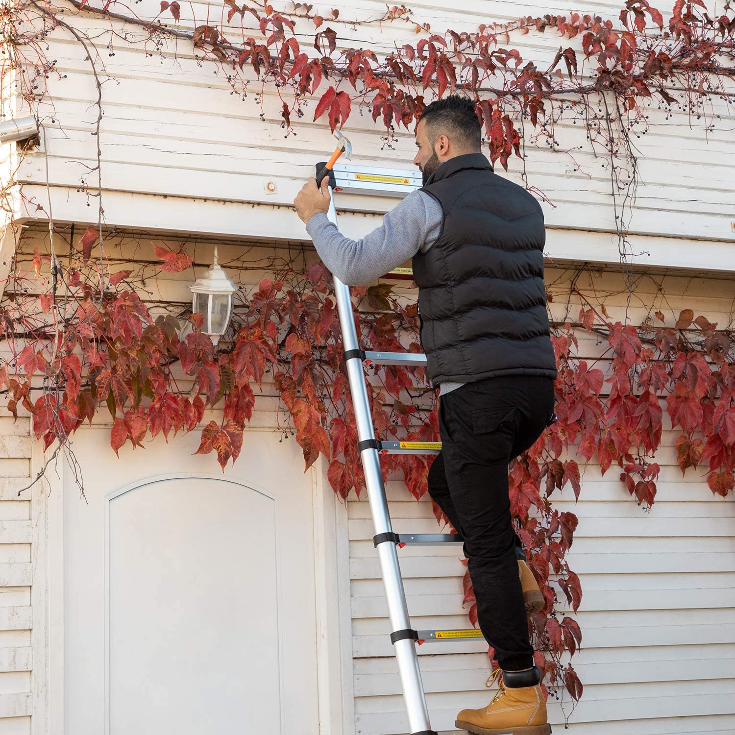 Telescopic Ladder 5m Folding - Image 6