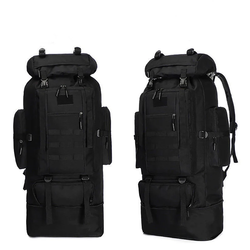 Tramping Pack Backpack Bag 100L Waterproof Tactical Military Hiking Camping BAG - Image 2