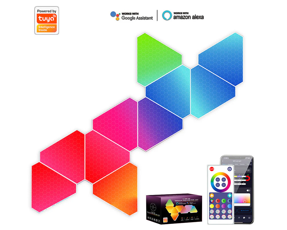 Smart DIY Triangle Light Panel - Image 5