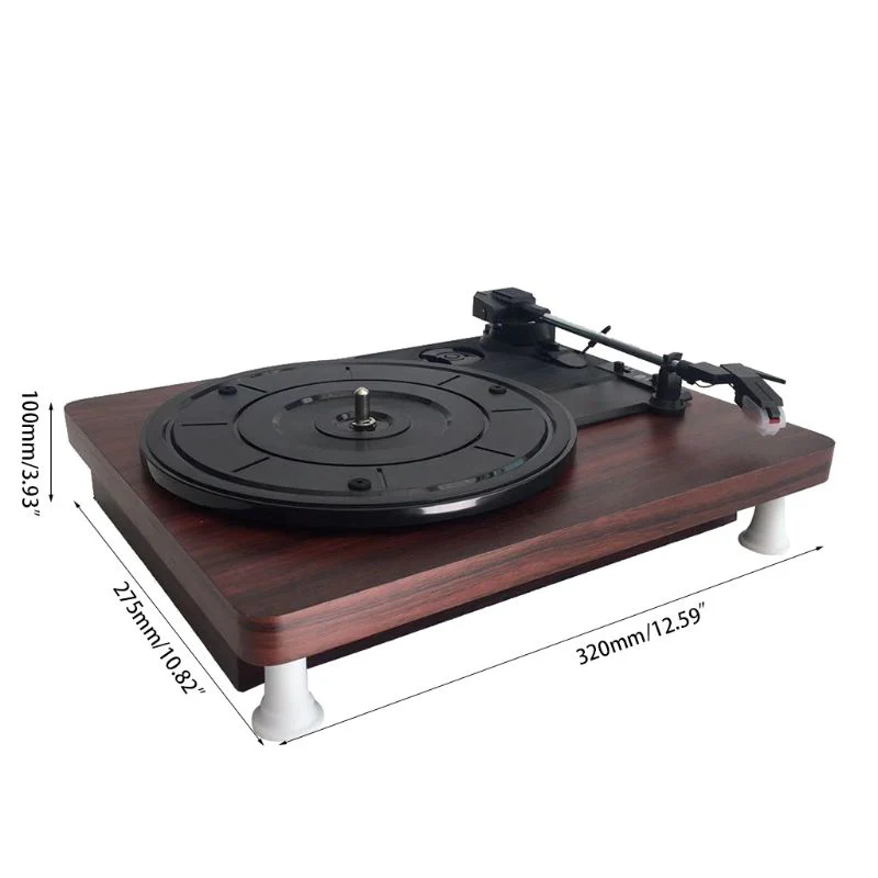 Audio Turntable With Speaker Stereo RCA Output - Image 6