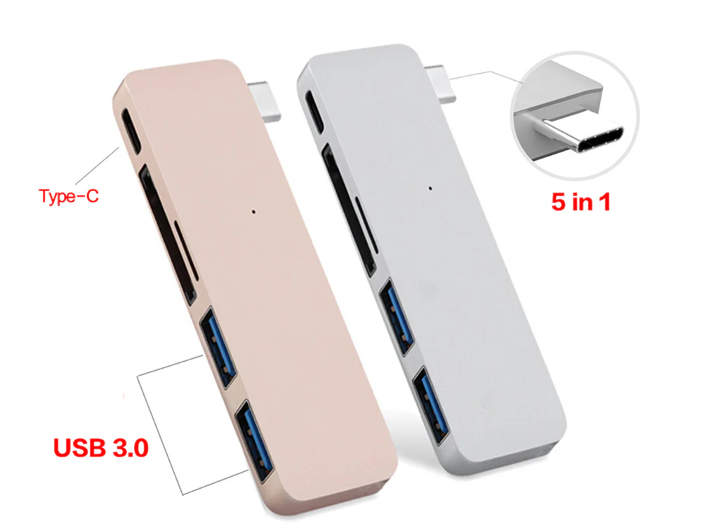 Type C Hub Usb C Card Reader - Image 3
