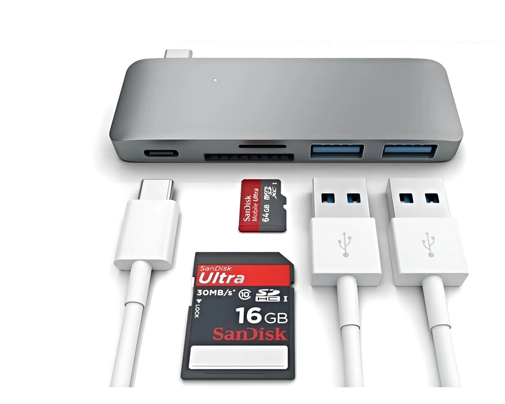 Type C Hub Usb C Card Reader - Image 4