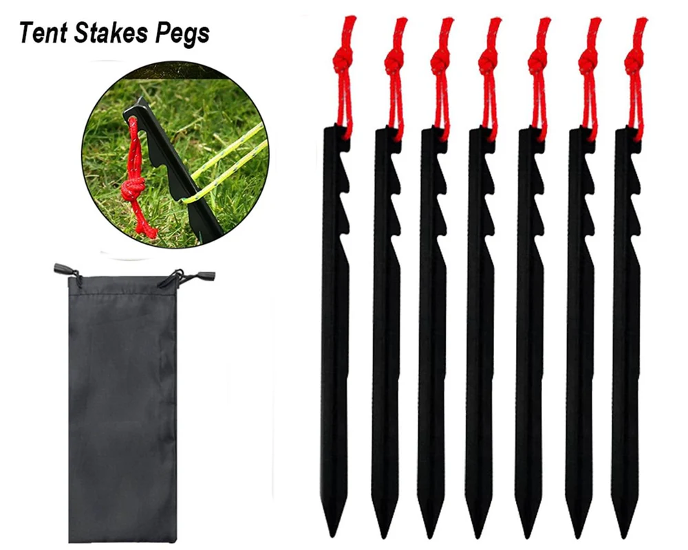 Camping Tent Pegs 8pack - Image 3