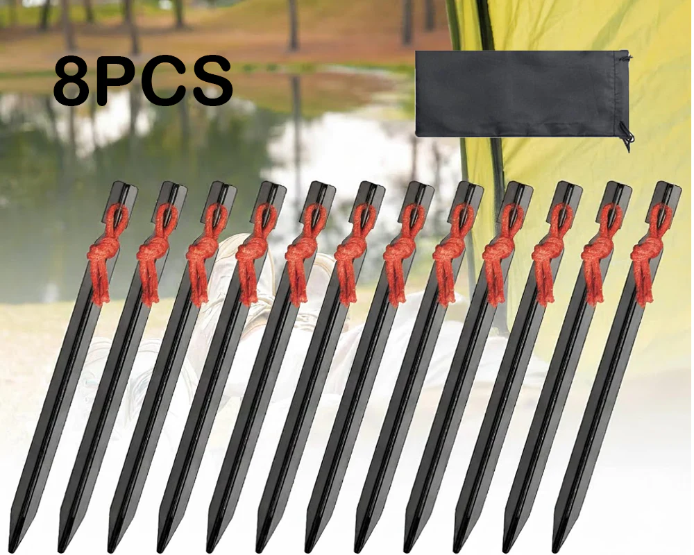 Camping Tent Pegs 8pack - Image 4