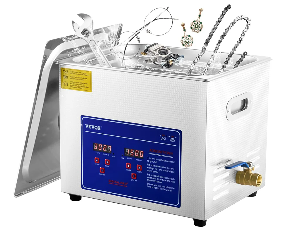 Heated Ultrasonic Cleaner 15L - Image 10