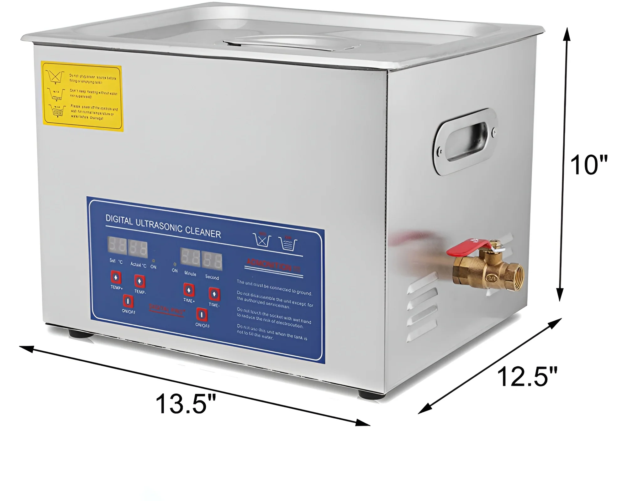 Heated Ultrasonic Cleaner 15L - Image 3