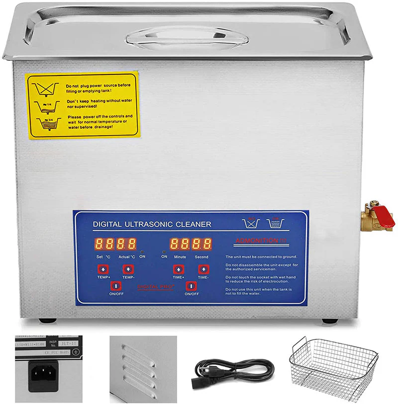 Heated Ultrasonic Cleaner 15L - Image 4