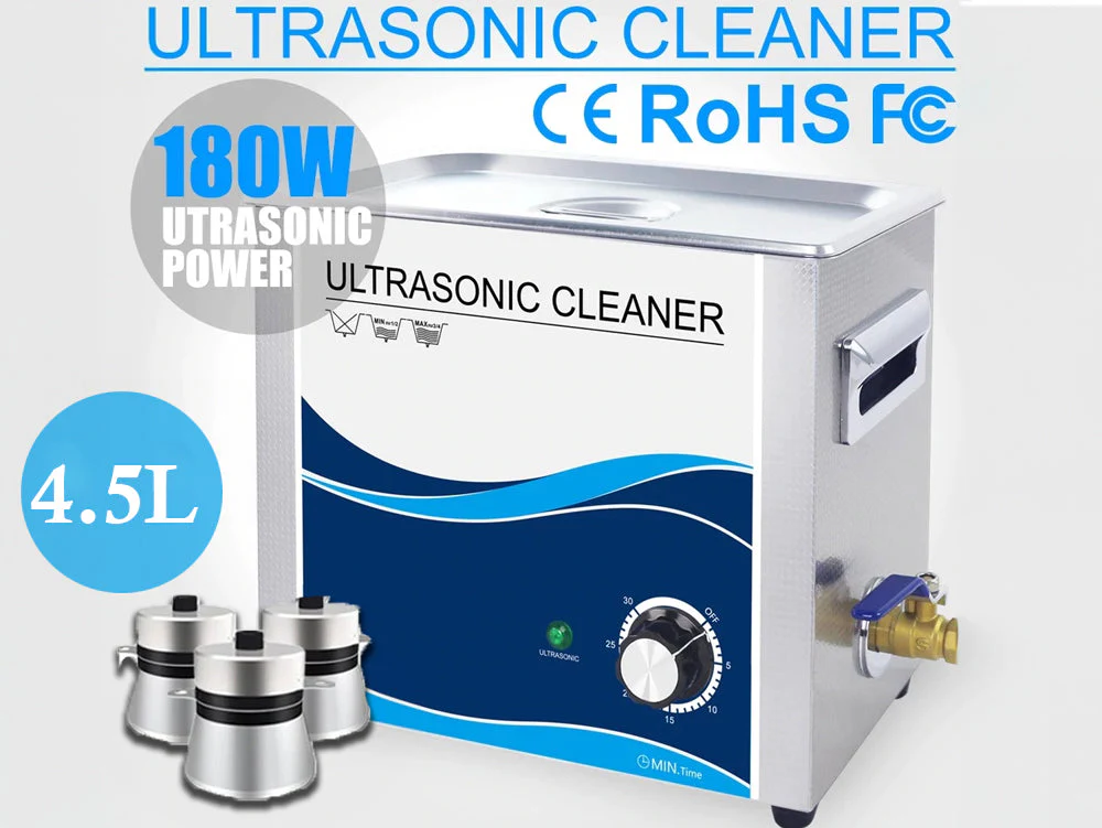 Heated Ultrasonic Cleaner 4.5L - Image 8